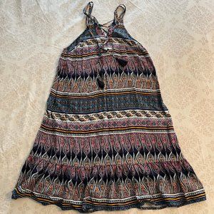 Hollister strappy BOHO dress | Medium